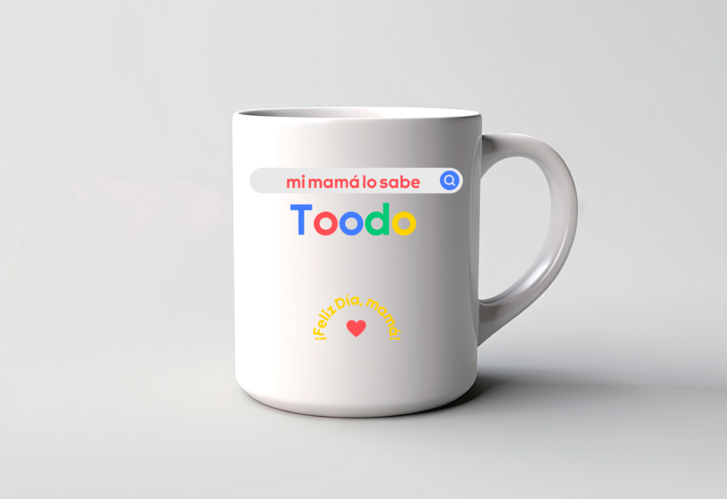 Taza Mi Mamá lo Sabe Todo Regalo Madre