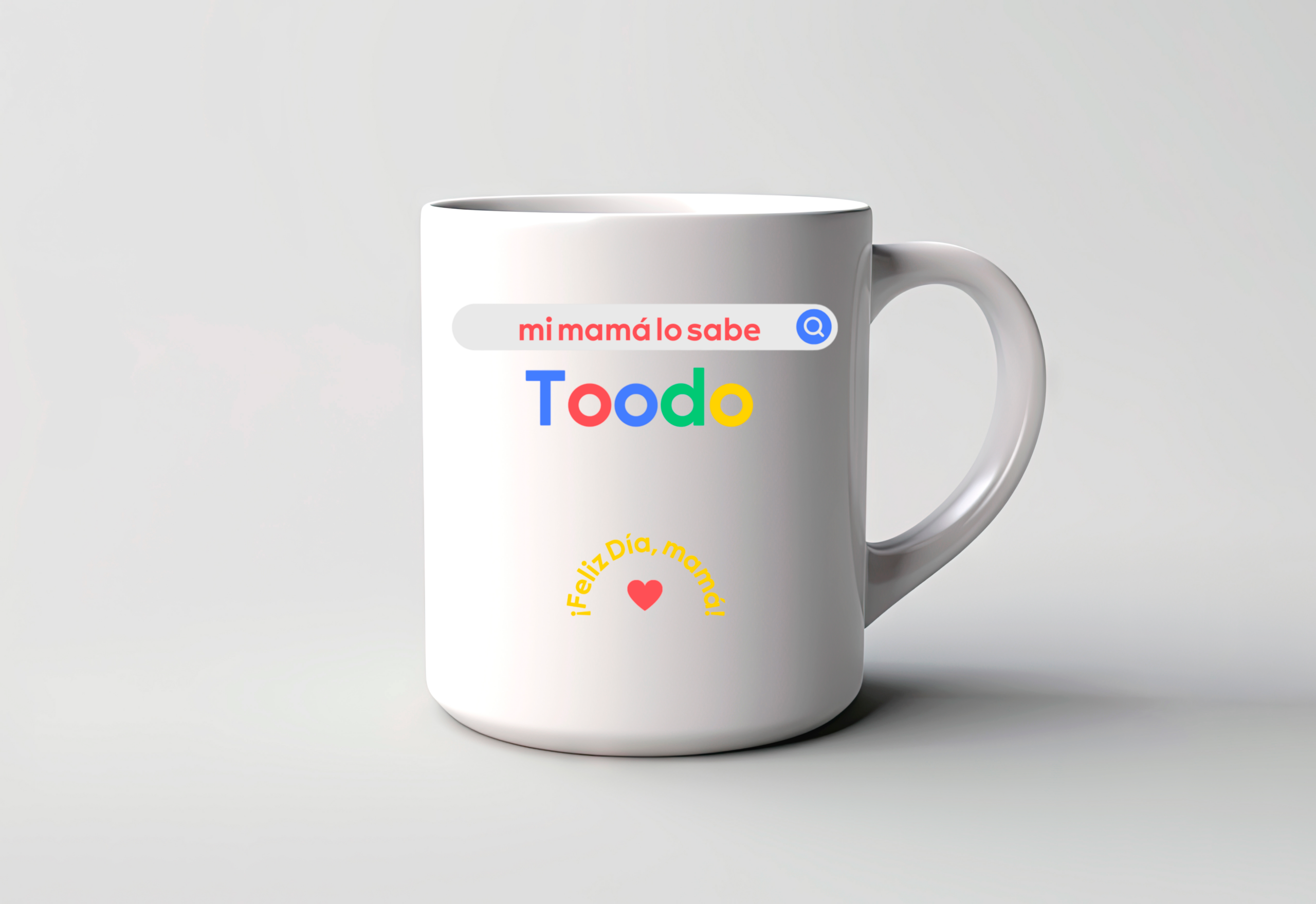 Taza Mi Mamá lo Sabe Todo Regalo Madre