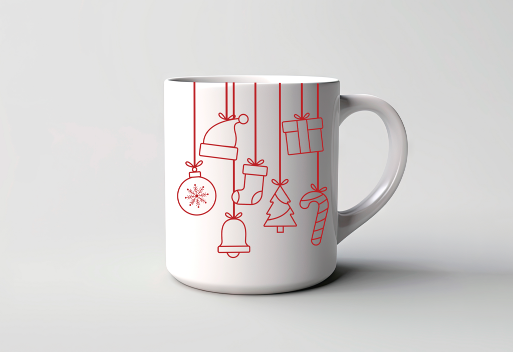 Taza Navidad Adornos Regalo Empresa