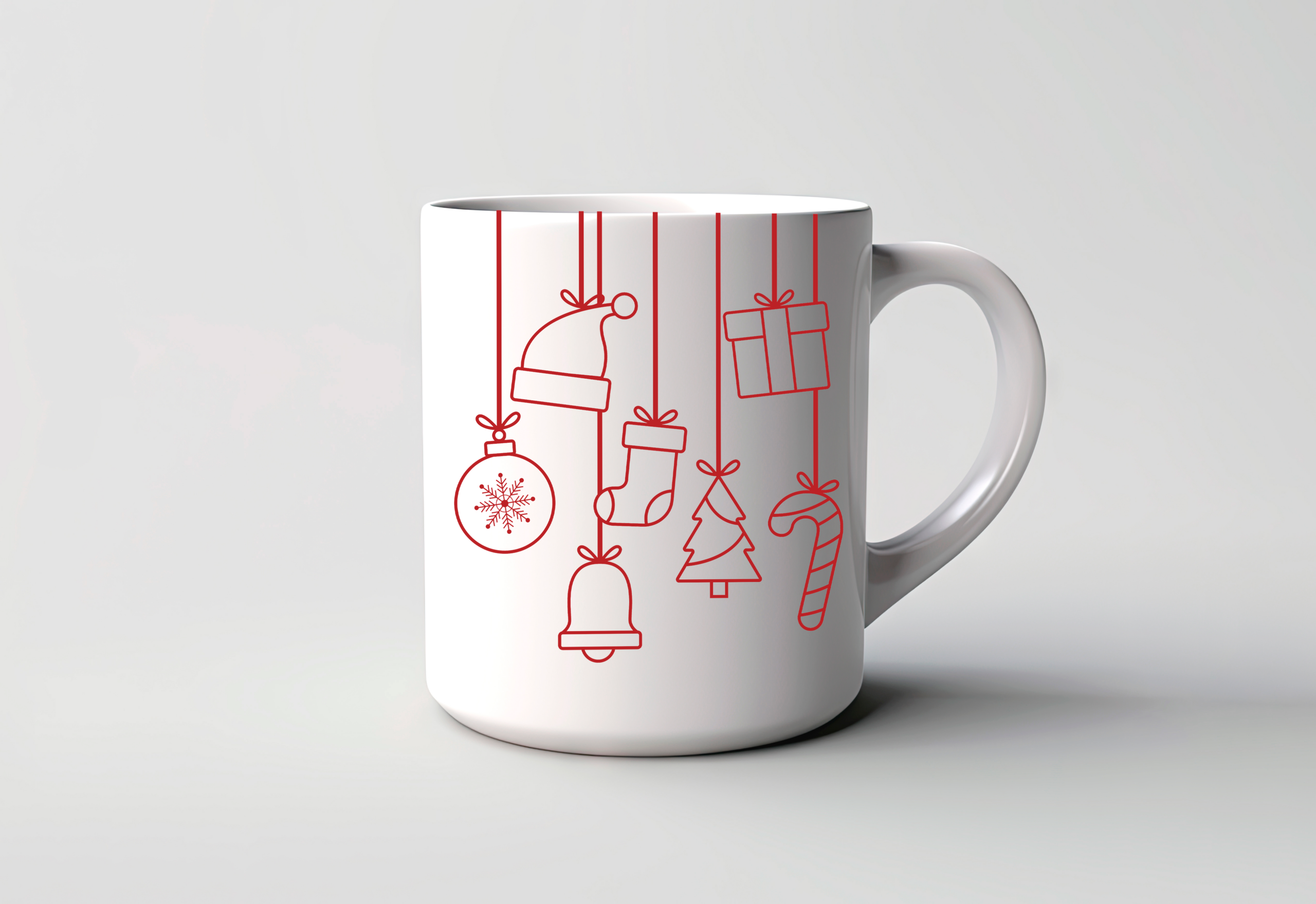 Taza Navidad Adornos Regalo Empresa