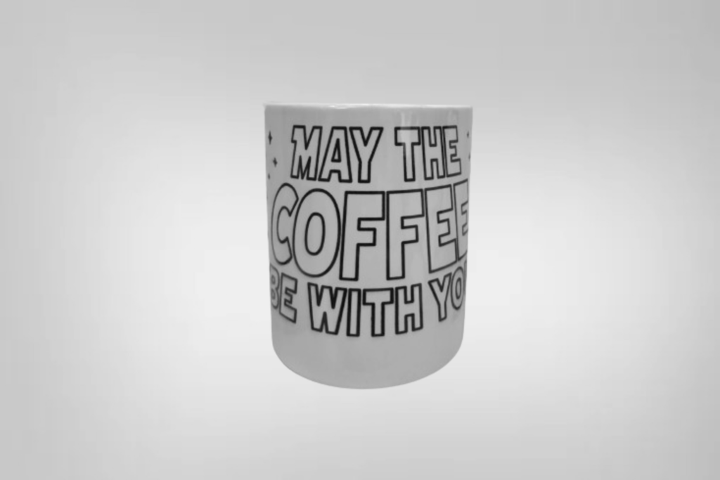 Taza May the Coffee Be With You Star Wars