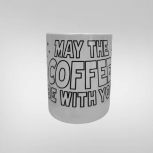 Taza May the Coffee Be With You Star Wars