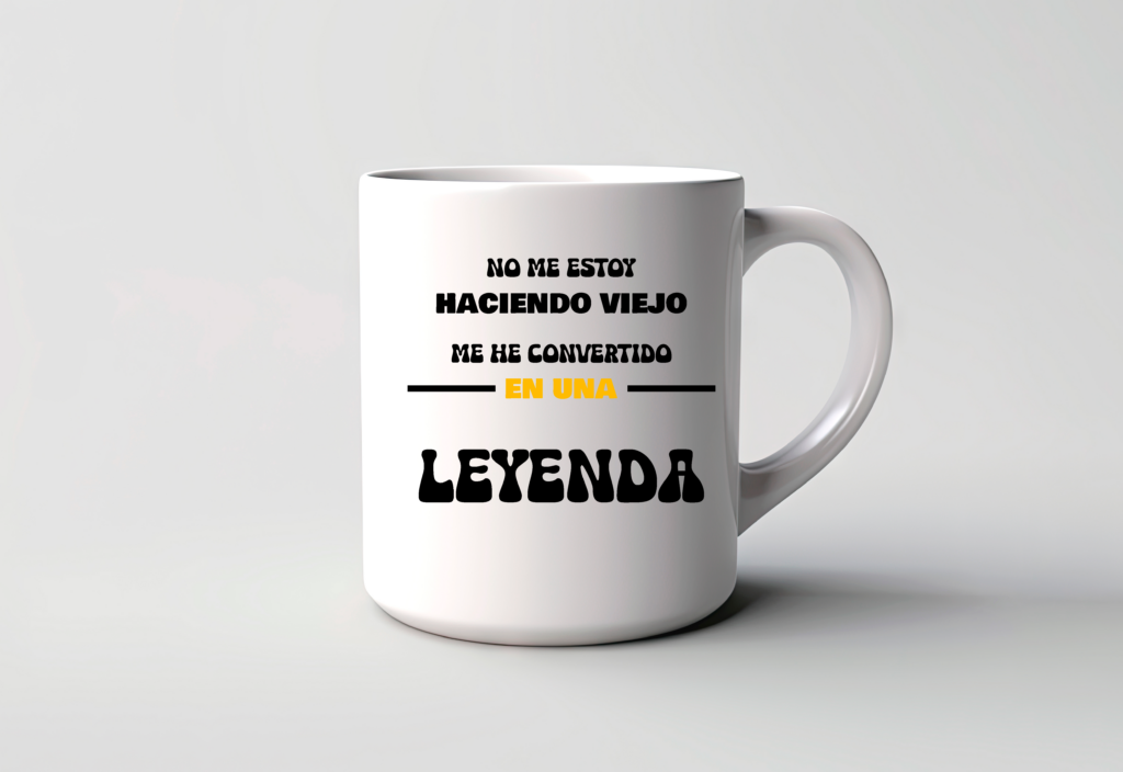 Taza Cumpleaños No Me Estoy Haciendo Viejo Soy una Leyenda