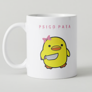 Taza Psicópata Cerámica Humor