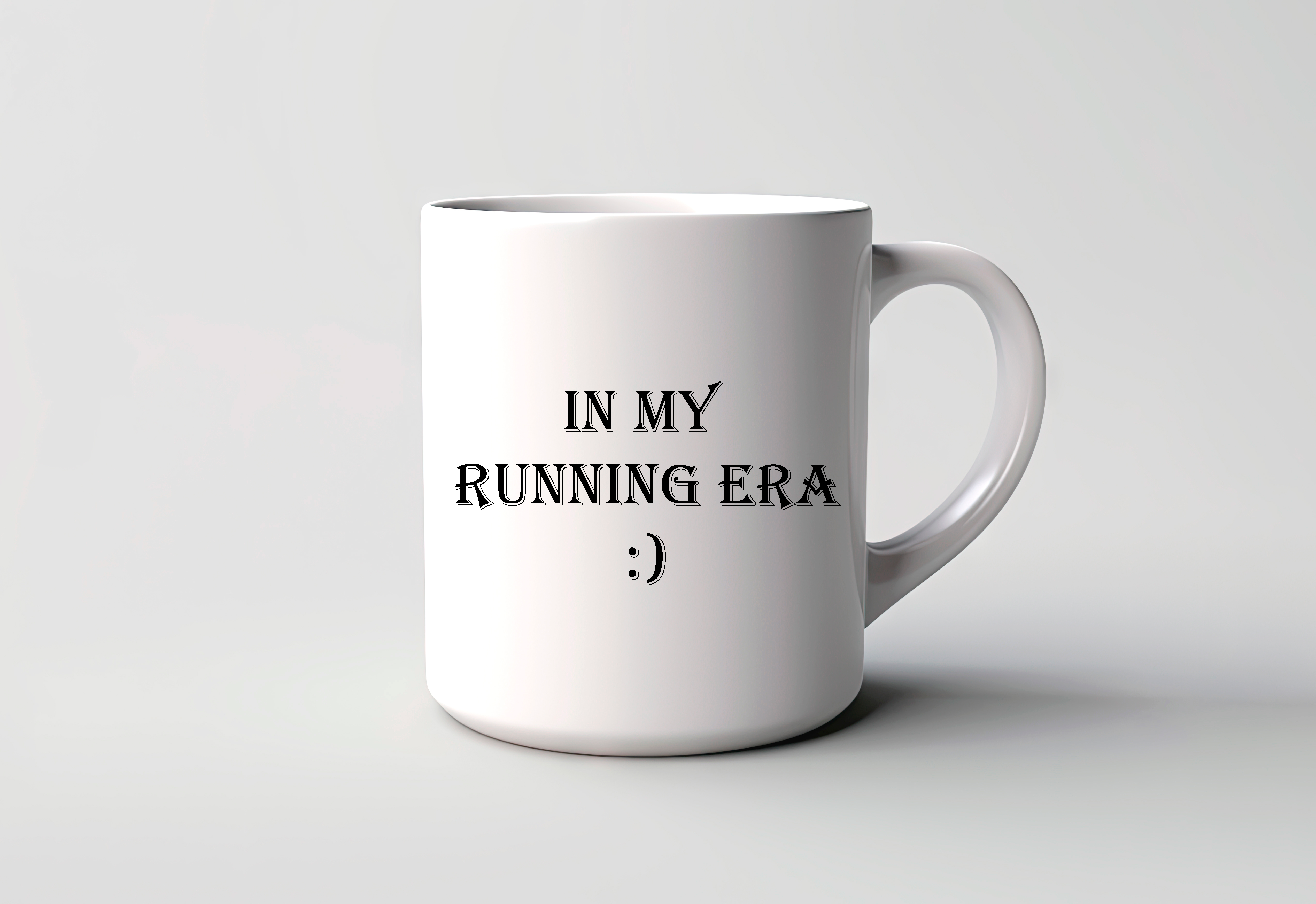 Taza In My Running Era Runner