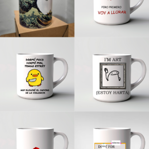 Calendario Adviento 6 Tazas Personalizadas Navidad