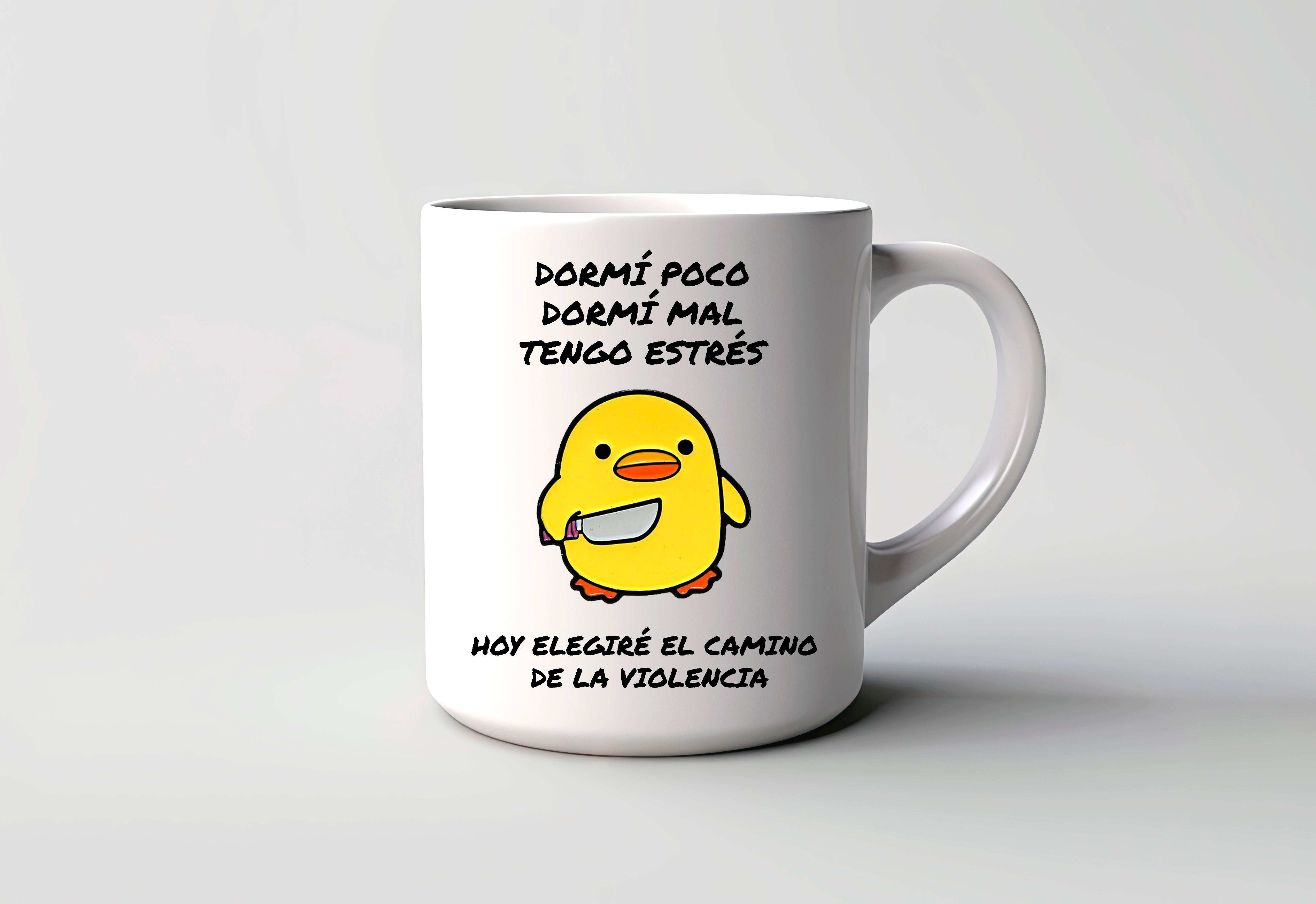 Taza Elijo el Camino de la Violencia Humor