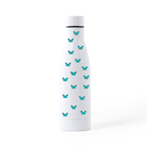 Botella Térmica Mariposas Acero Regalo
