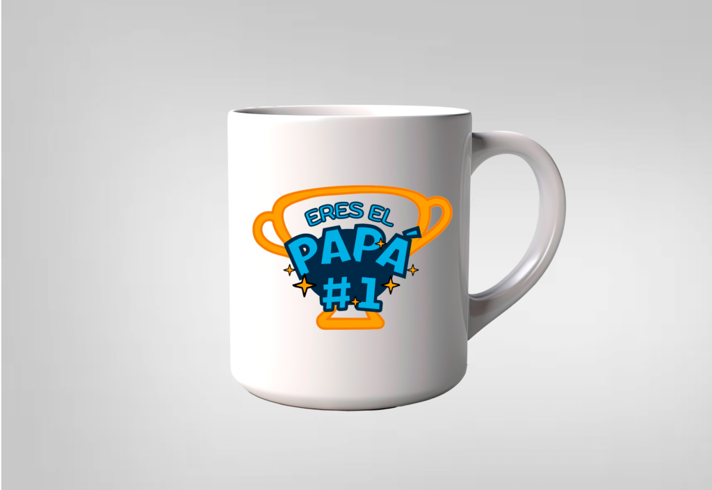 Taza Papá Número 1 Día del Padre Regalo