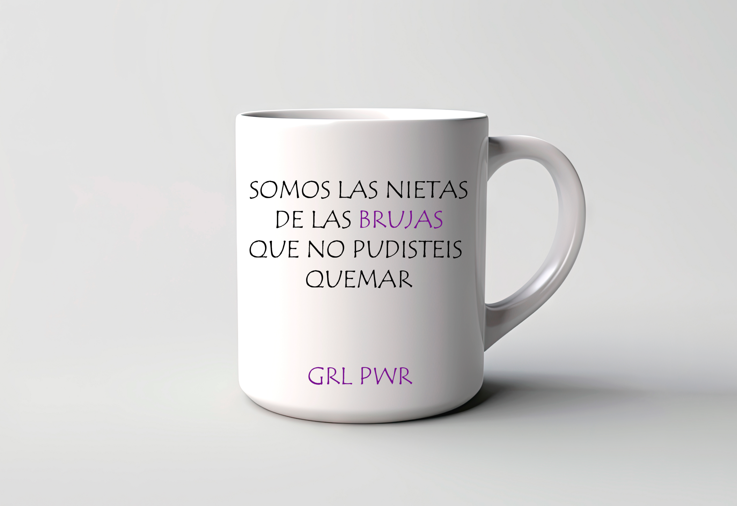 Taza Feminista Somos las Nietas de las Brujas